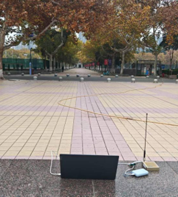 山谷多跳传输相关远距离测试素材